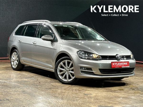 Volkswagen Golf Estate, Petrol, 2017, Silver