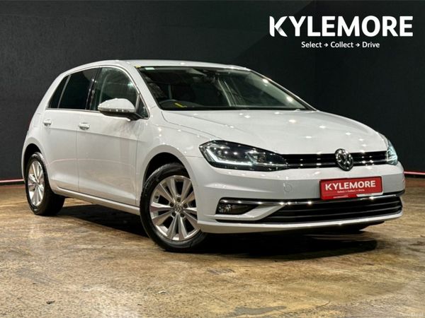 Volkswagen Golf Hatchback, Petrol, 2018, White