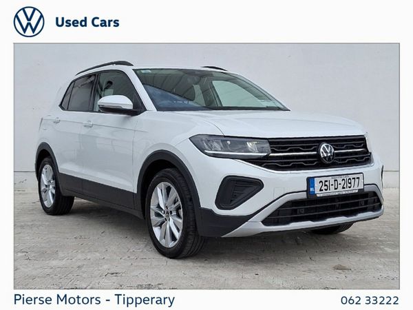 Volkswagen T-Cross Estate, Petrol, 2025, White
