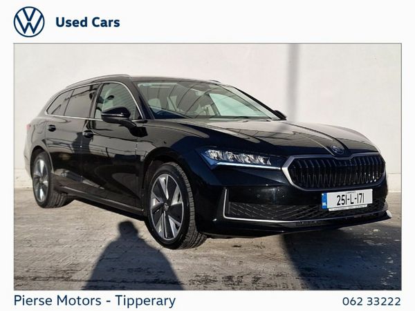 Skoda Superb Estate, Diesel, 2025, Black