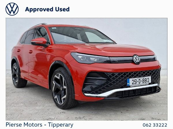 Volkswagen Tiguan SUV, Diesel, 2025, Red
