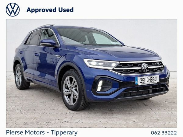 Volkswagen T-Roc SUV, Petrol, 2025, Blue