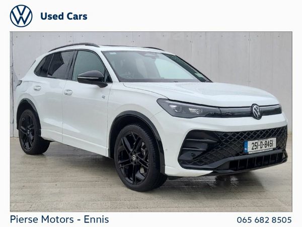 Volkswagen Tiguan SUV, Petrol Plug-in Hybrid, 2025, White
