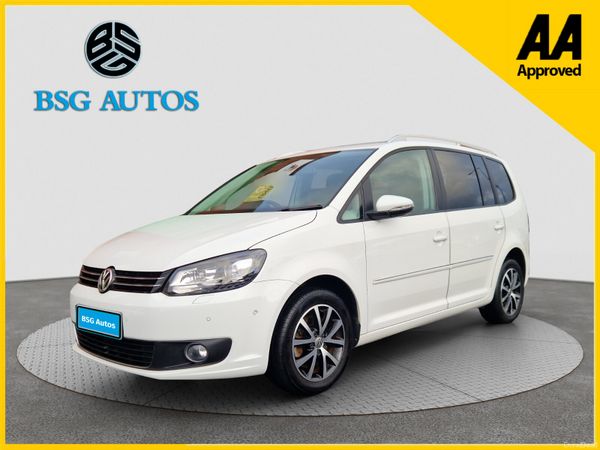 Volkswagen Touran MPV, Petrol, 2014, White