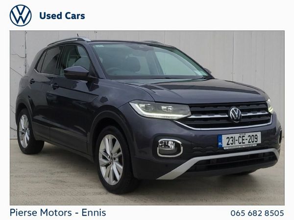Volkswagen T-Cross Estate, Petrol, 2023, Grey