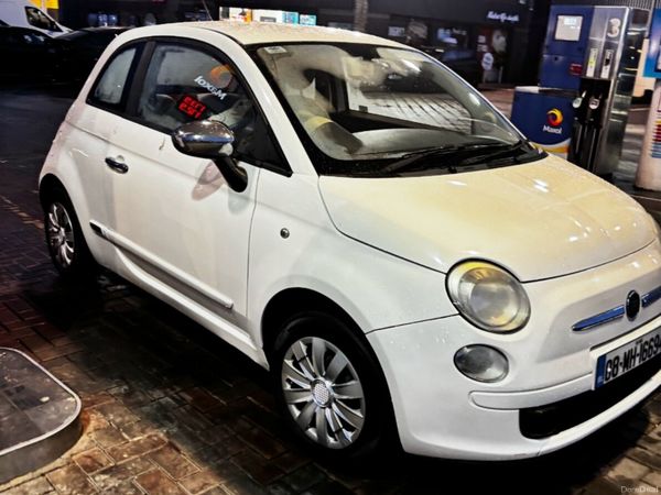 Fiat 500 Hatchback, Petrol, 2008, White