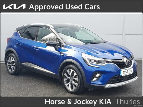 Renault Captur Hatchback, Petrol Plug-in Hybrid, 2021, Blue