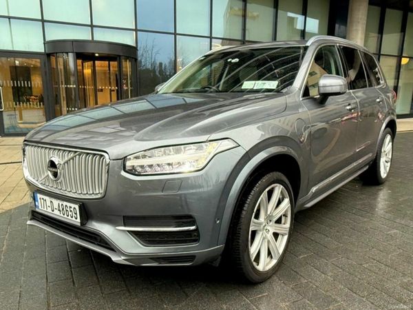 Volvo XC90 SUV, Petrol Plug-in Hybrid, 2017, Grey