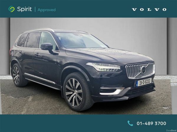 Volvo XC90 SUV, Petrol Plug-in Hybrid, 2021, Black