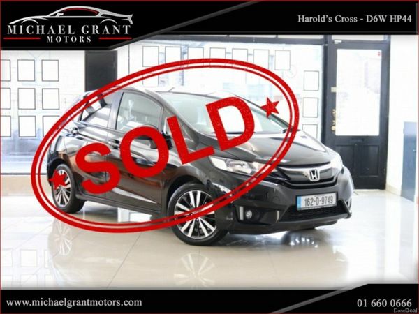 Honda Jazz Hatchback, Petrol, 2016, Black