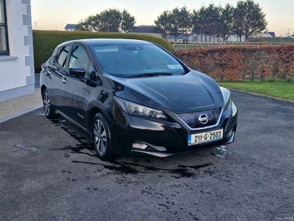 Nissan Leaf Hatchback, Electric, 2021, Black