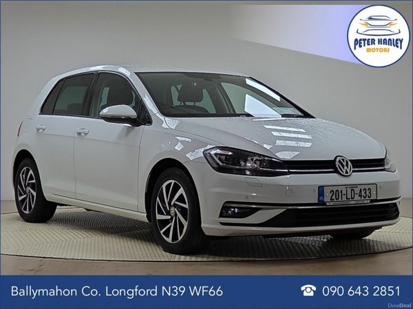 Volkswagen Golf Hatchback, Diesel, 2020, White