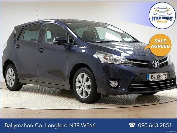 Toyota Verso MPV, Diesel, 2015, Blue