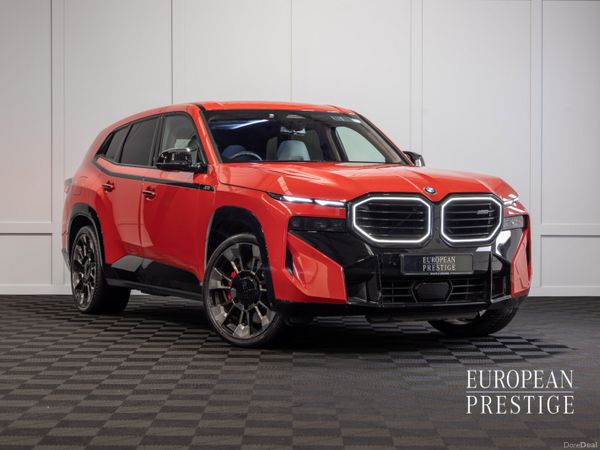 BMW XM SUV, Petrol Plug-in Hybrid, 2024, Red