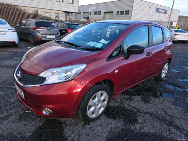 Nissan Note MPV, Petrol, 2014, Red