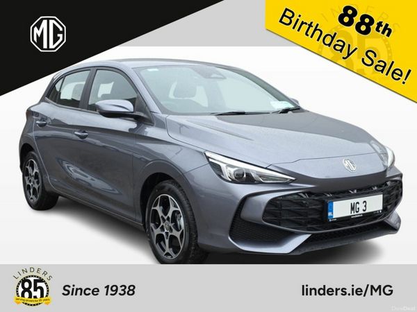 MG MG3 Hatchback, Petrol Hybrid, 2026, Grey