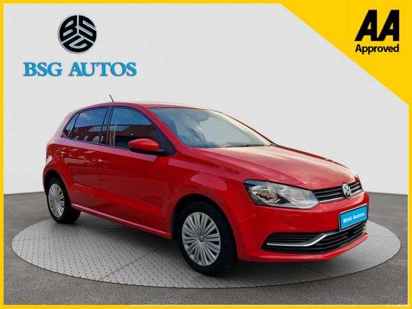 Volkswagen Polo Hatchback, Petrol, 2016, Red