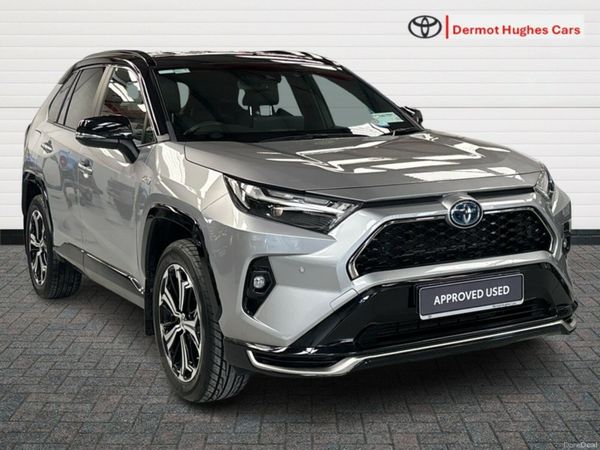Toyota RAV4 Estate, Petrol Plug-in Hybrid, 2023, Silver