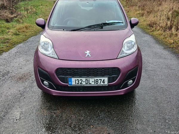 Peugeot 107 Hatchback, Petrol, 2013, Purple