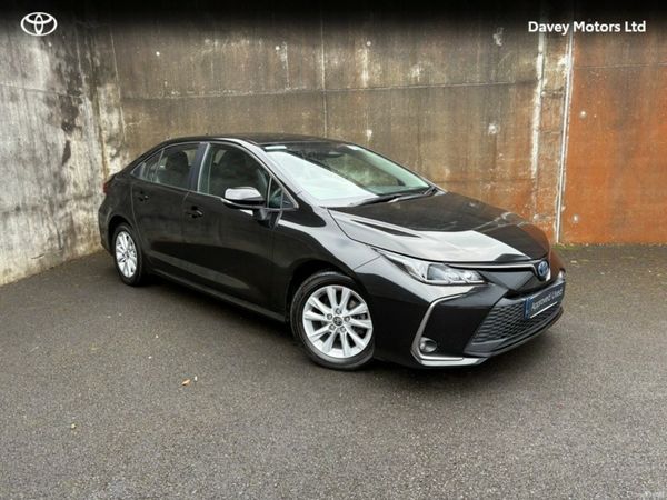 Toyota Corolla Saloon, Petrol Hybrid, 2023, Black