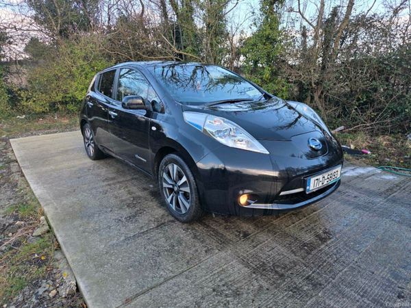 Nissan Leaf Hatchback, Electric, 2017, Black