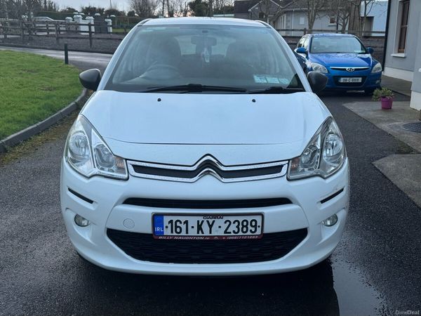 Citroen C3 Hatchback, Petrol, 2016, White