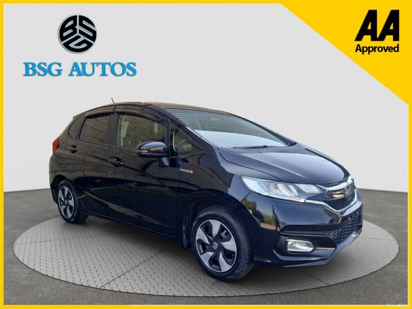 Honda Fit Hatchback, Petrol Hybrid, 2019, Blue