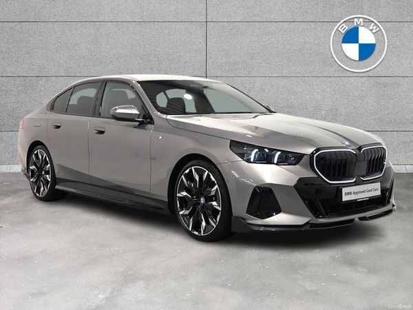 BMW 5-Series Saloon, Petrol Plug-in Hybrid, 2026, Grey