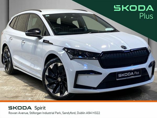 Skoda Enyaq Estate, Electric, 2023, White