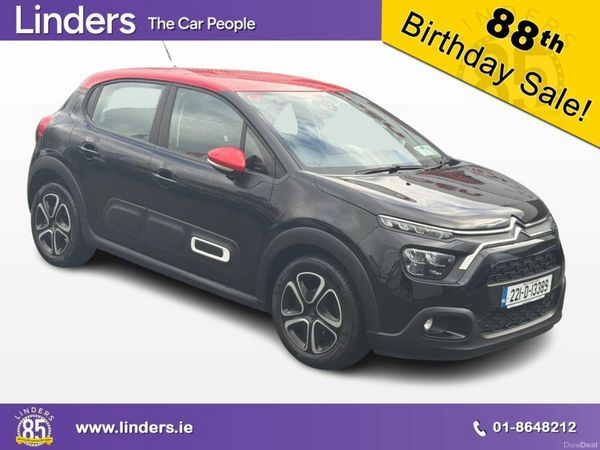 Citroen C3 Hatchback, Petrol, 2022, Black