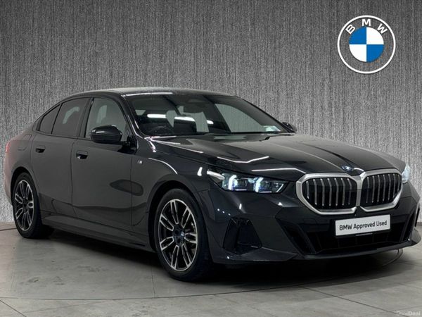 BMW 5-Series Saloon, Petrol Plug-in Hybrid, 2024, Grey