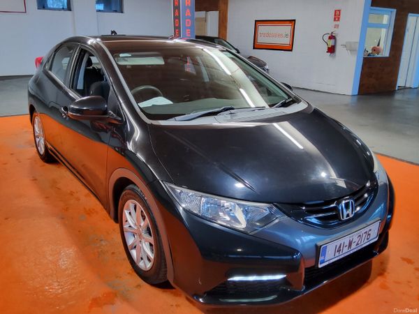 Honda Civic Hatchback, Diesel, 2014, Black