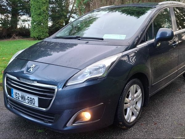 Peugeot 5008 MPV, Diesel, 2015, Blue