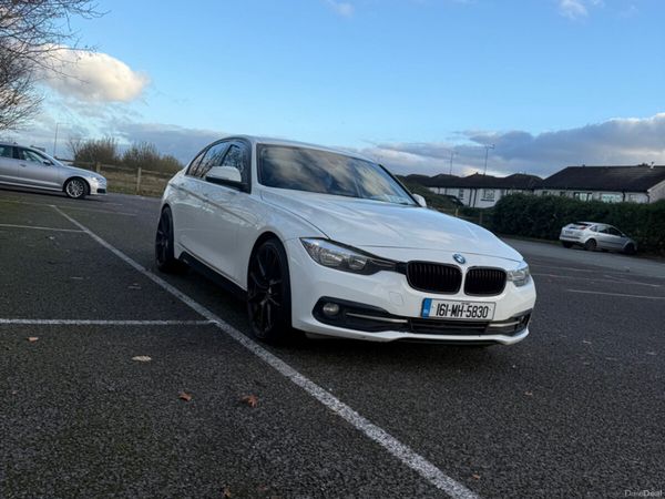 BMW 3-Series Saloon, Diesel, 2016, White
