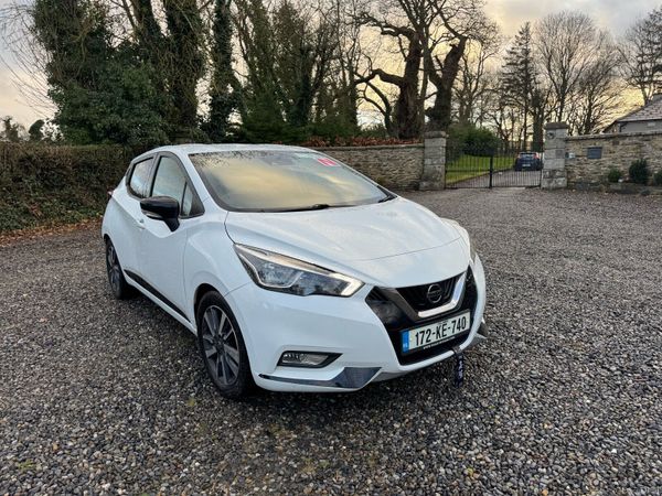 Nissan Micra Hatchback, Petrol, 2017, White
