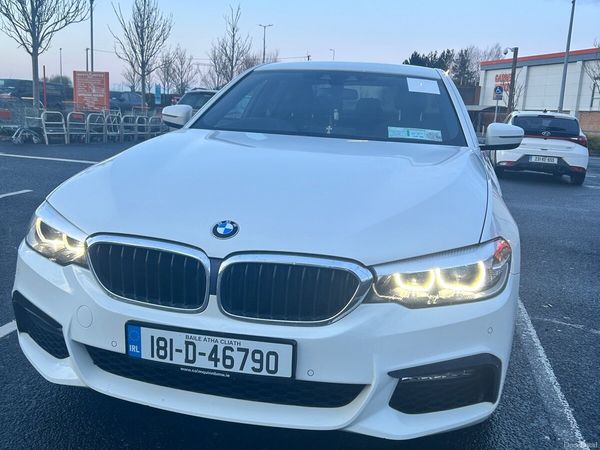 BMW 5-Series Saloon, Diesel, 2018, White