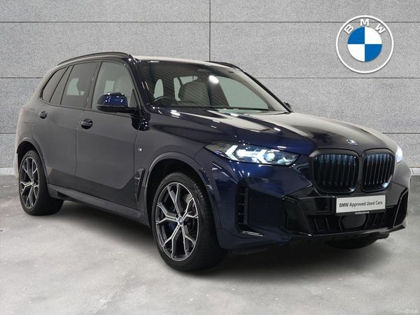 BMW X5 SUV, Petrol Plug-in Hybrid, 2024, Blue