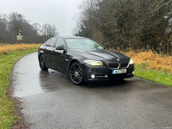 BMW 5-Series Saloon, Diesel, 2014, Black