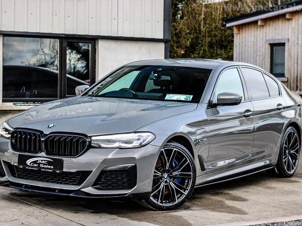 BMW 5-Series Saloon, Petrol Plug-in Hybrid, 2021, Grey