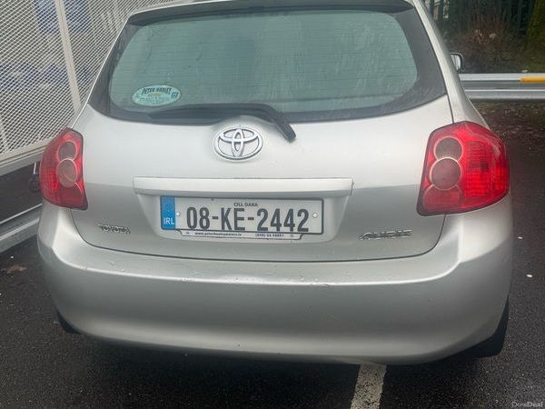Toyota Auris Hatchback, Petrol, 2008, Silver