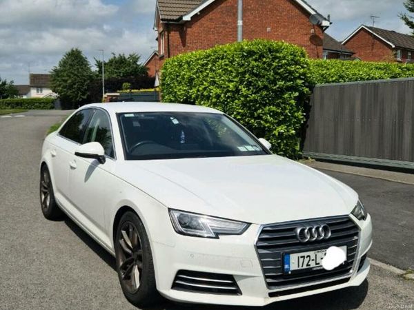 Audi A4 Saloon, Diesel, 2017, White