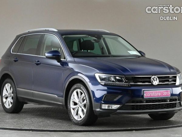 Volkswagen Tiguan SUV, Diesel, 2017, Blue