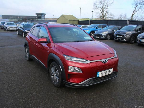 Hyundai KONA MPV, Electric, 2019, Red