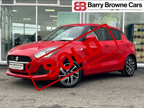 Suzuki Swift Hatchback, Petrol, 2023, Red