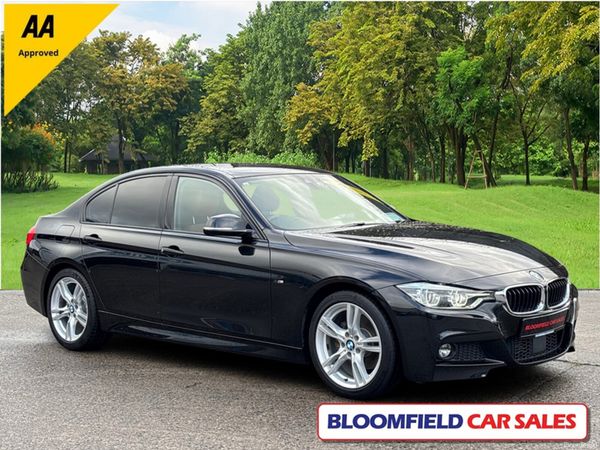 BMW 3-Series Saloon, Diesel, 2017, Black