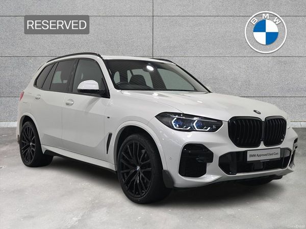 BMW X5 SUV, Petrol Plug-in Hybrid, 2022, White