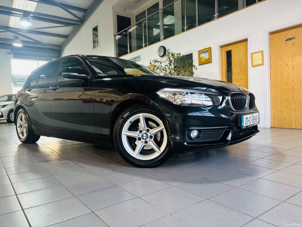 BMW 1-Series Hatchback, Diesel, 2017, Black