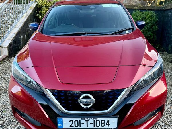 Nissan Leaf Hatchback, Electric, 2020, Red