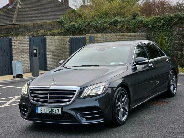 Mercedes-Benz S-Class Saloon, Diesel, 2018, Black