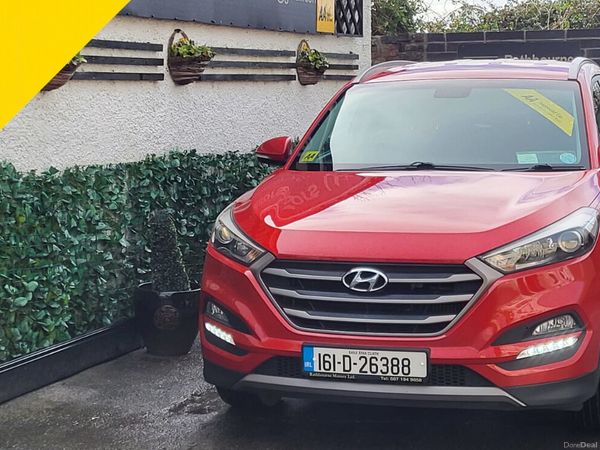 Hyundai Tucson SUV, Diesel, 2016, Red